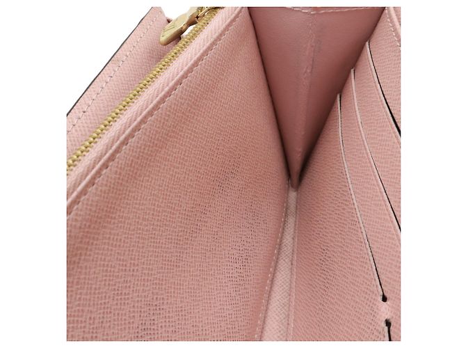 Louis Vuitton Monogram Portefeuille Sarah Cartera Larga Plegable Rosa - vista 7