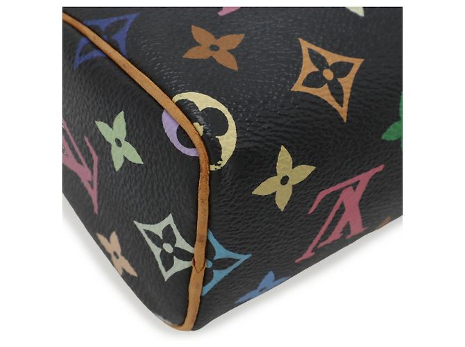 Borsa a mano Louis Vuitton Monogram Mini Speedy Nero - vista 4