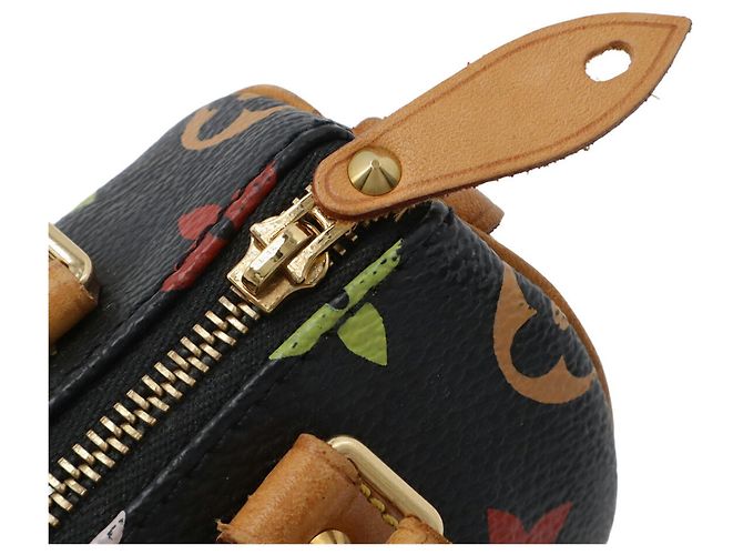 Borsa a mano Louis Vuitton Monogram Mini Speedy Nero - vista 5