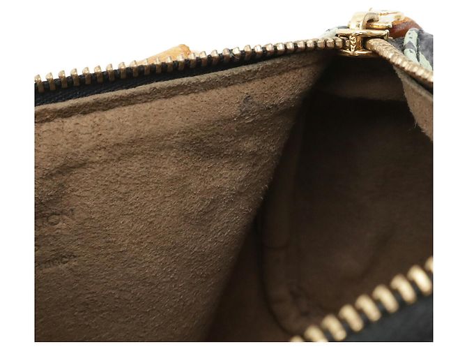 Borsa a mano Louis Vuitton Monogram Mini Speedy Nero - vista 9
