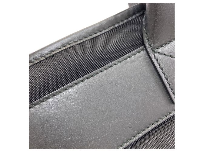 Borsa Boston Gucci in tela nera - vista 13