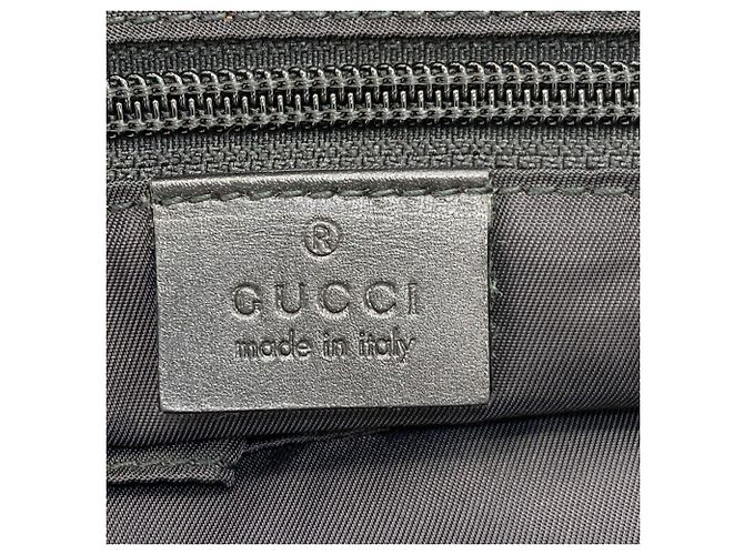 Borsa Boston Gucci in tela nera - vista 6