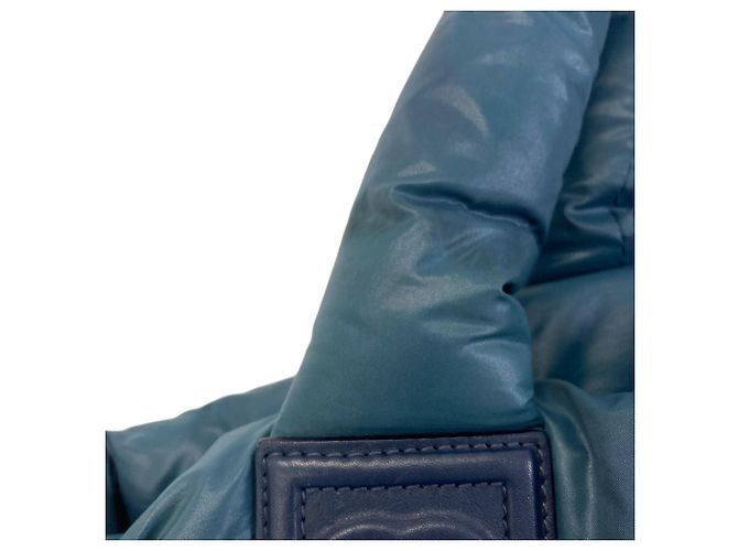 Chanel Coco Cocoon Handtasche Blau - Ansicht 15
