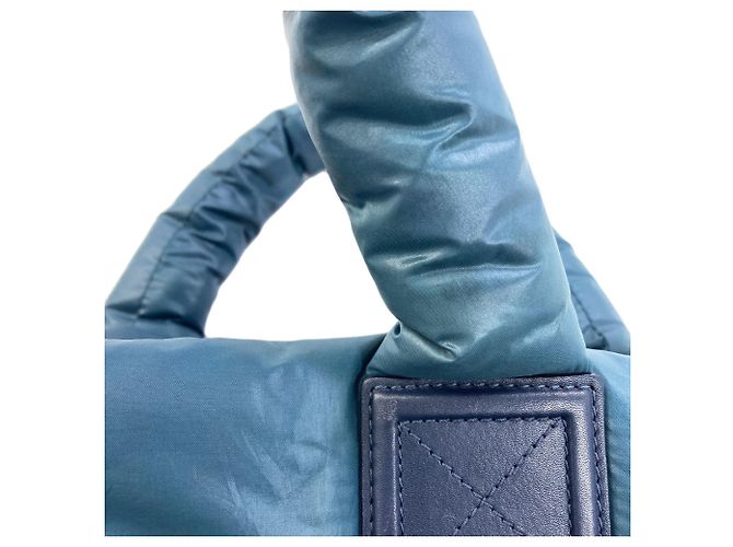 Chanel Coco Cocoon Handtasche Blau - Ansicht 16