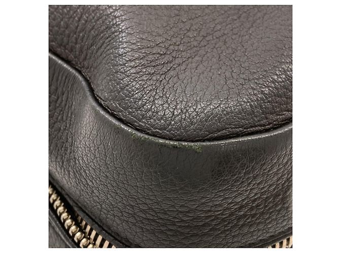 Borsa a tracolla Hobo in pelle di vitello Prada Nero - vista 17