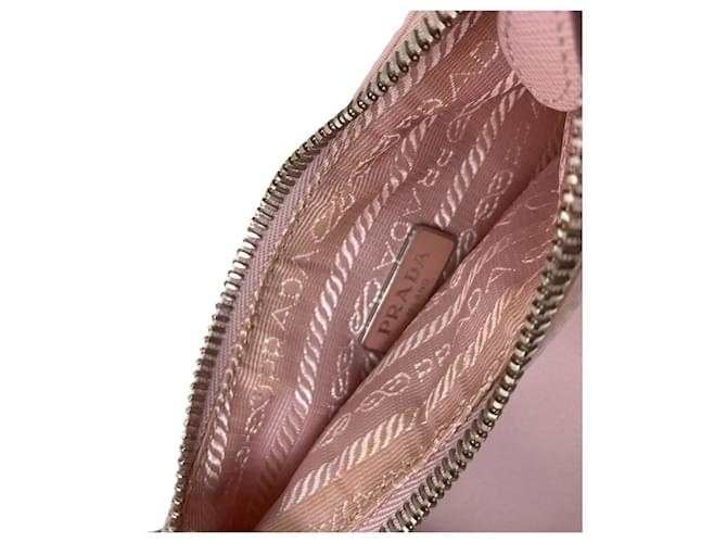 Borsa a tracolla 2-Way in nylon Prada Rosa - vista 11
