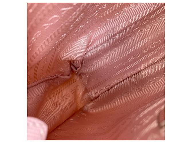 Borsa a tracolla 2-Way in nylon Prada Rosa - vista 12