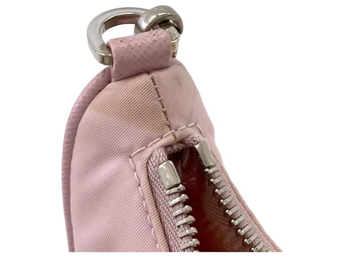 Borsa a tracolla 2-Way in nylon Prada Rosa - vista 13