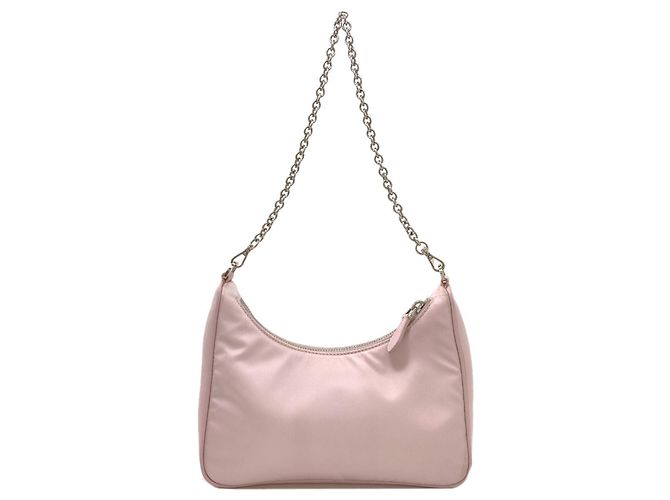 Borsa a tracolla 2-Way in nylon Prada Rosa - vista 2