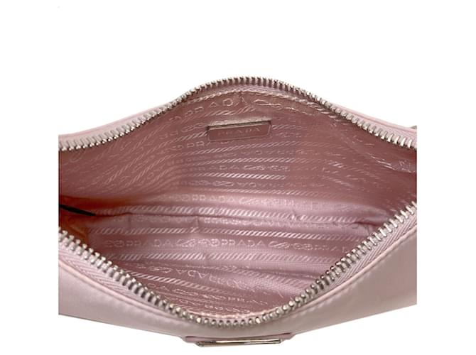 Borsa a tracolla 2-Way in nylon Prada Rosa - vista 5