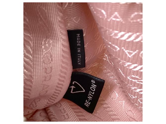 Borsa a tracolla 2-Way in nylon Prada Rosa - vista 7