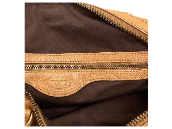 Bolso de mano Mini Boston Tod's Castaño - vista 6
