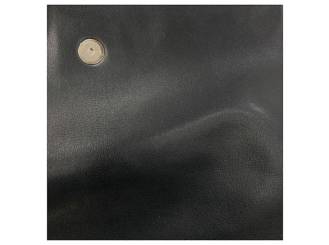 Bulgari Borsa in pelle nera Bvlgari Nero - vista 10