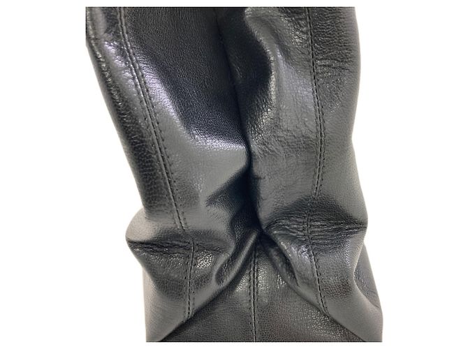 Bulgari Borsa in pelle nera Bvlgari Nero - vista 11