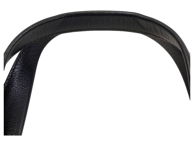 Bulgari Borsa in pelle nera Bvlgari Nero - vista 13