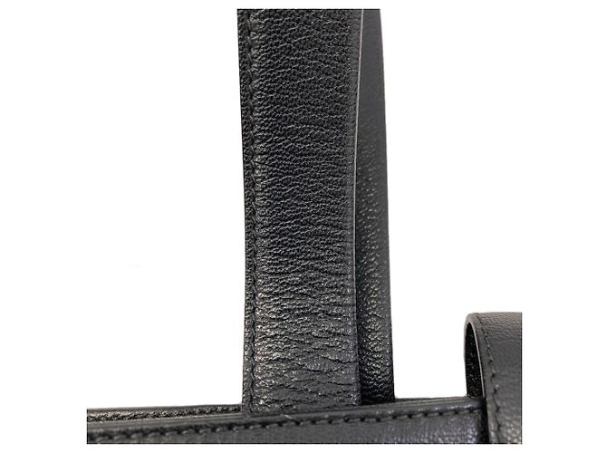 Bulgari Borsa in pelle nera Bvlgari Nero - vista 16