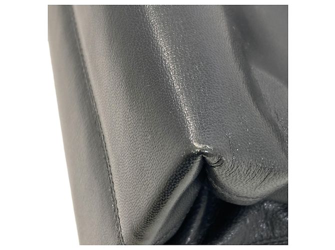 Bulgari Borsa in pelle nera Bvlgari Nero - vista 19