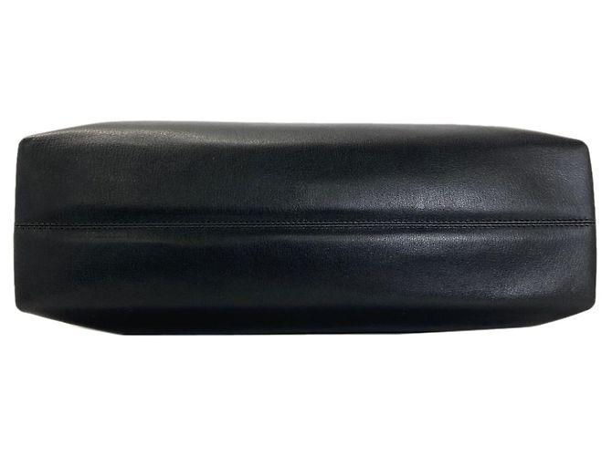 Bulgari Borsa in pelle nera Bvlgari Nero - vista 4