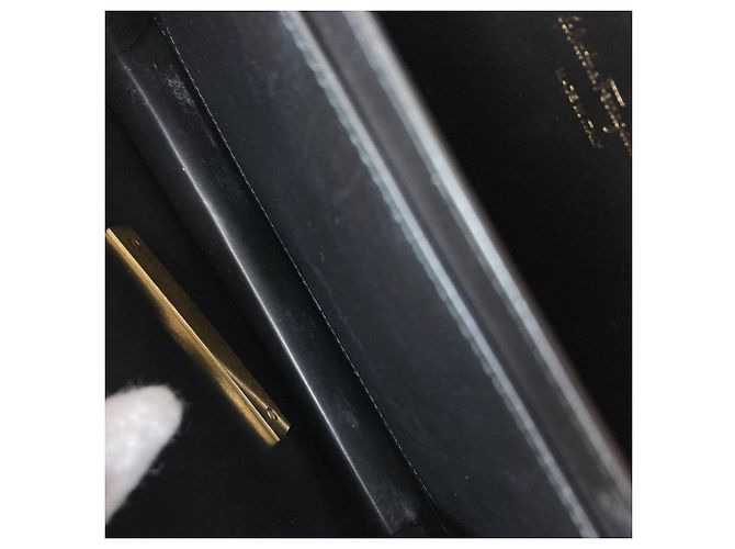 Borsa a tracolla lunga Salvatore Ferragamo Gancini Hardware Nero - vista 13