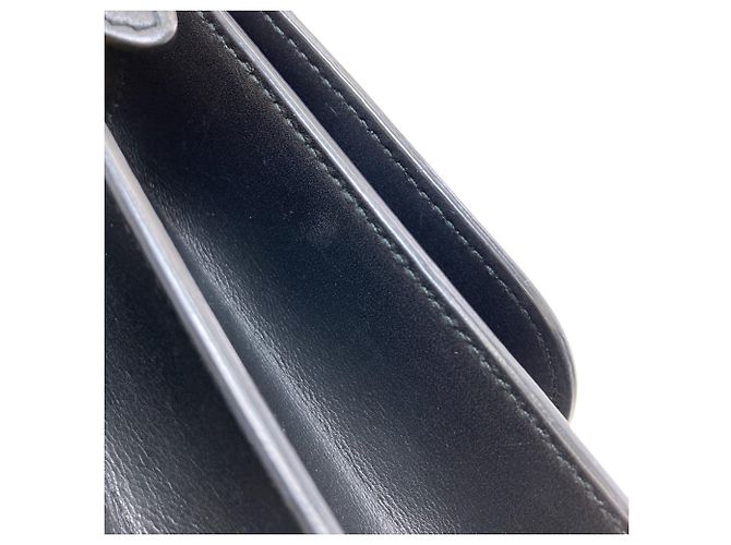 Borsa a tracolla lunga Salvatore Ferragamo Gancini Hardware Nero - vista 22