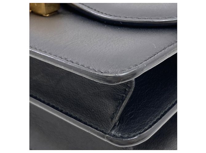 Borsa a tracolla lunga Salvatore Ferragamo Gancini Hardware Nero - vista 25