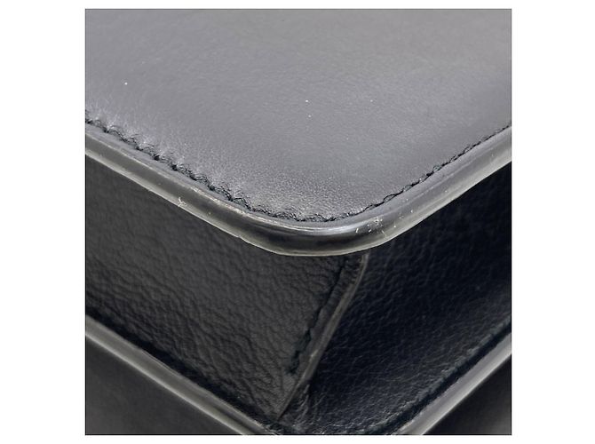 Borsa a tracolla lunga Salvatore Ferragamo Gancini Hardware Nero - vista 27
