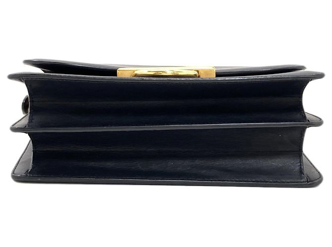 Borsa a tracolla lunga Salvatore Ferragamo Gancini Hardware Nero - vista 4