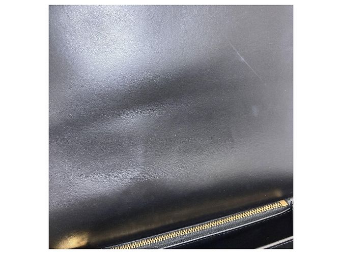 Borsa a tracolla lunga Salvatore Ferragamo Gancini Hardware Nero - vista 8