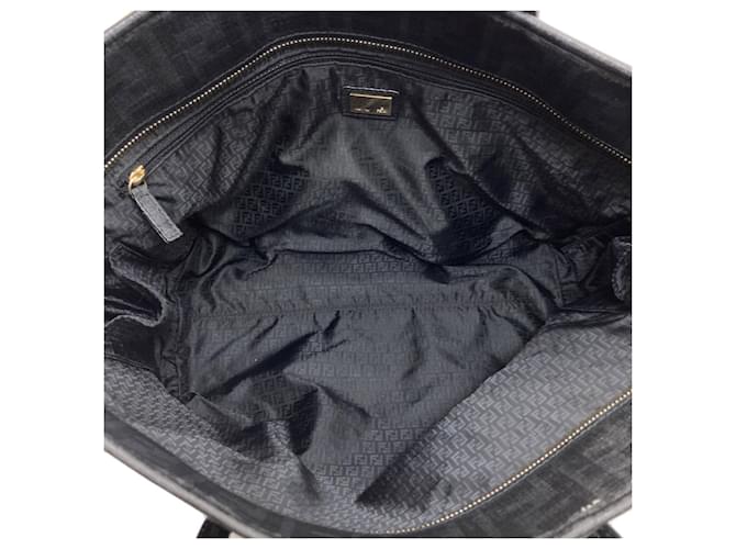 Fendi Zucca Pattern Tote Bag Schwarz - Ansicht 5
