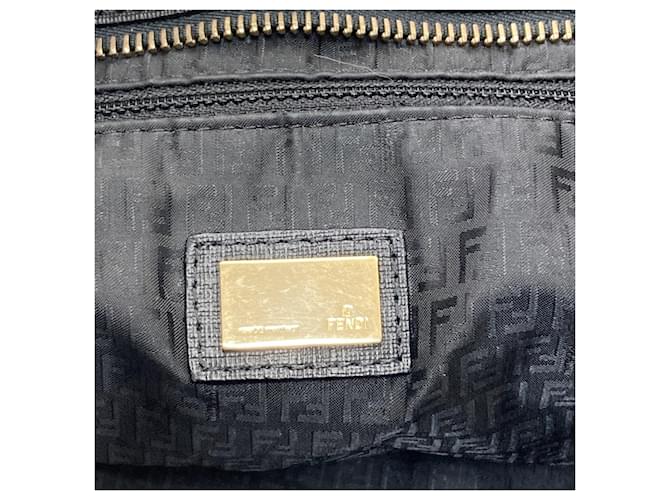 Fendi Zucca Pattern Tote Bag Schwarz - Ansicht 6