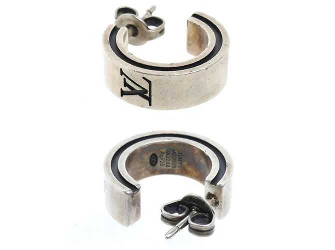 Orecchini a lobo in argento sterling 925 Louis Vuitton - vista 3