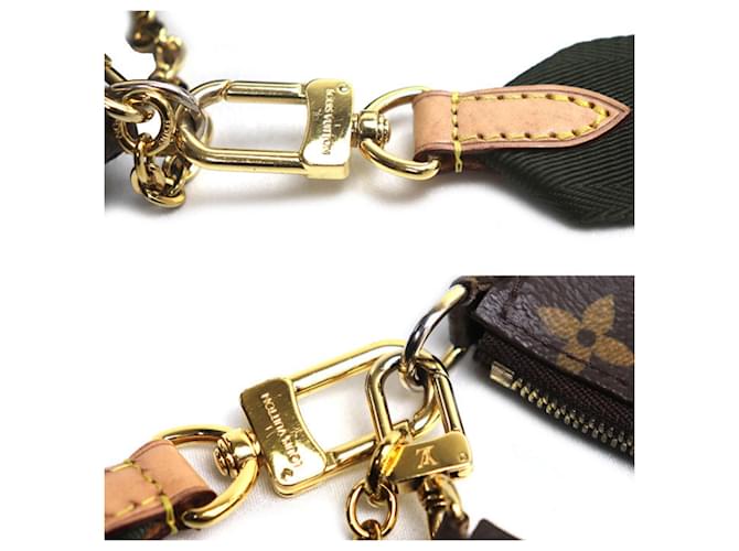 Louis Vuitton Multi Pochette Accessoires Marrone Cachi - vista 7