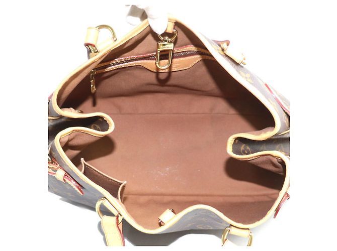 Borsa Tote Orizzontale Louis Vuitton Batignolles Marrone - vista 4