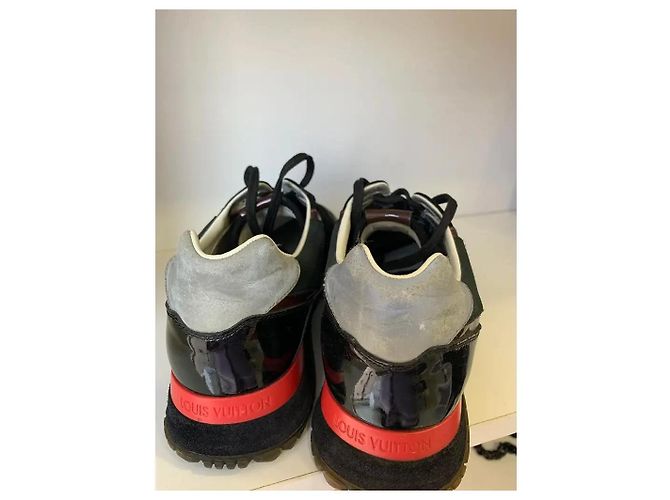 Louis Vuitton Sneakers Run Away Nero - vista 4