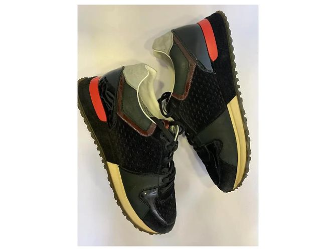 Louis Vuitton Sneakers Run Away Nero - vista 6