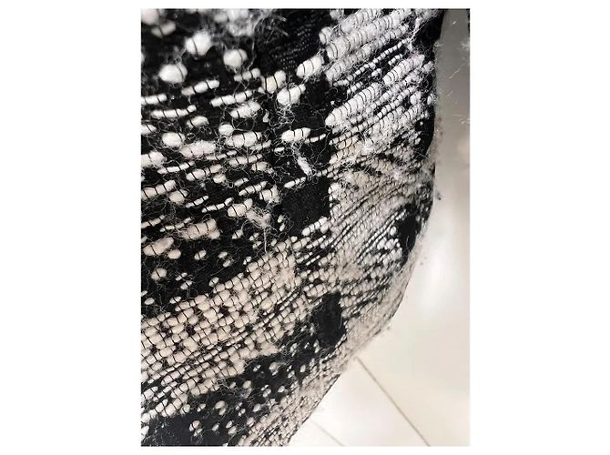 Emporio Armani karierter Blazer schwarz-weiß - Ansicht 3