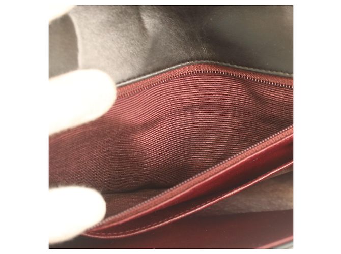 Chanel A01165 Borsa a Spalla Diana 25 in Pelle di Agnello Nera con Hardware Oro Nero - vista 9