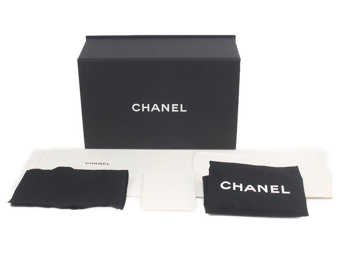 Chanel Vintage Mini Chain Shoulder Bag 2.55 in pelle di vitello matelassé Nero - vista 9