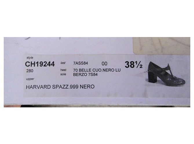 Sandali Chloé Mary Jane in pelle nera Nero - vista 8