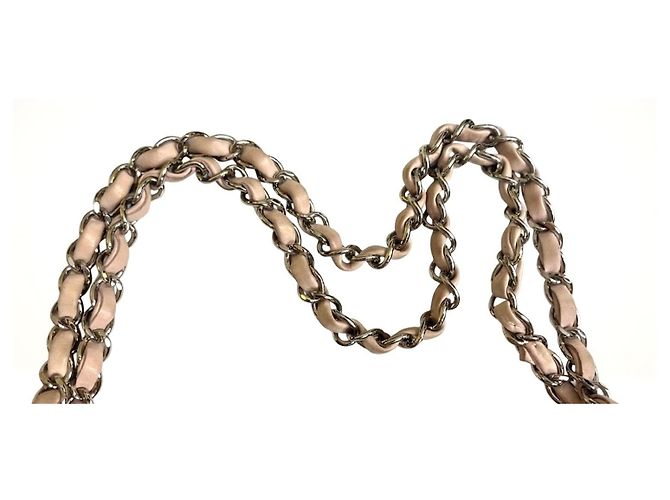 Bolso Chanel Ocean Drive Small Classic Single Flap Corazón Rosa 09C Azul Multicolor Beige Gris - vista 12
