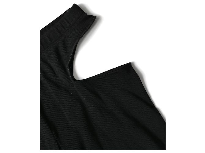Autre Marque Marieyat Pantaloncini Cycle con Cut-Out Nero - vista 3