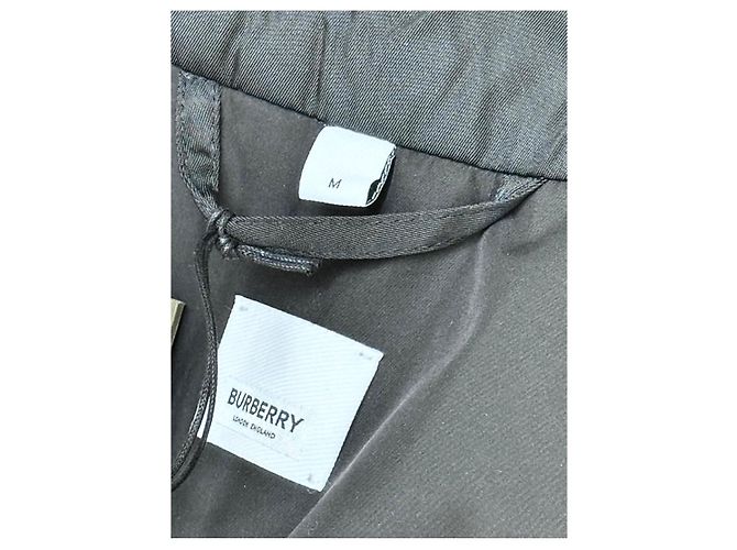Giacca Burberry Map con Cappuccio Multicolore - vista 14