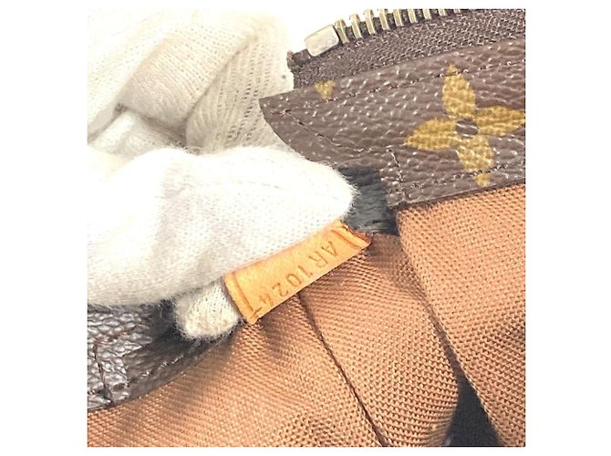 Borsa Tote Cabas Mezzo Monogram Louis Vuitton Marrone Monogramma - vista 15