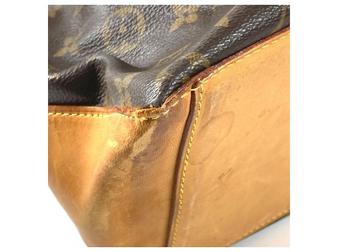 Borsa Tote Cabas Mezzo Monogram Louis Vuitton Marrone Monogramma - vista 18
