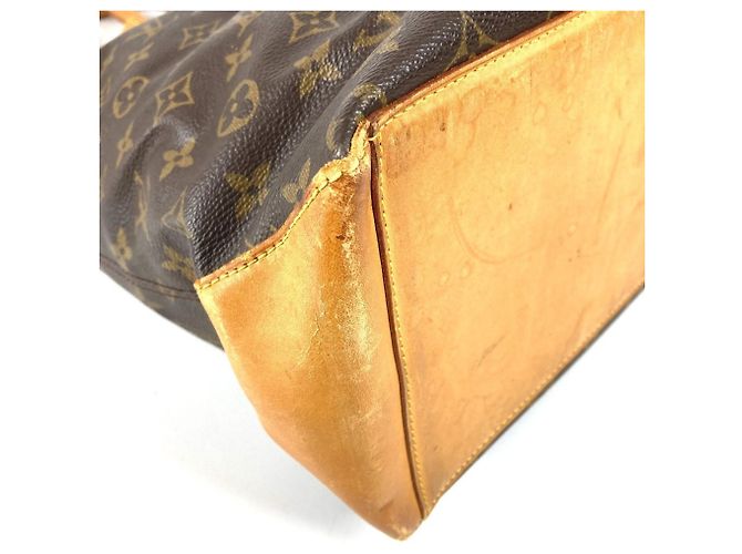 Borsa Tote Cabas Mezzo Monogram Louis Vuitton Marrone Monogramma - vista 7