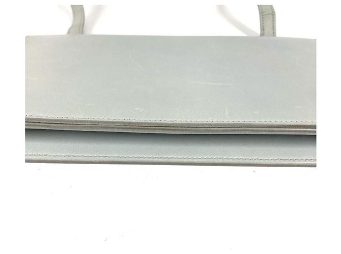 Hermès Hermes Vintage Valentin Schultertasche Hellblau - Ansicht 6