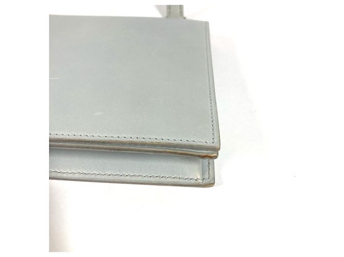 Hermès Hermes Vintage Valentin Schultertasche Hellblau - Ansicht 7