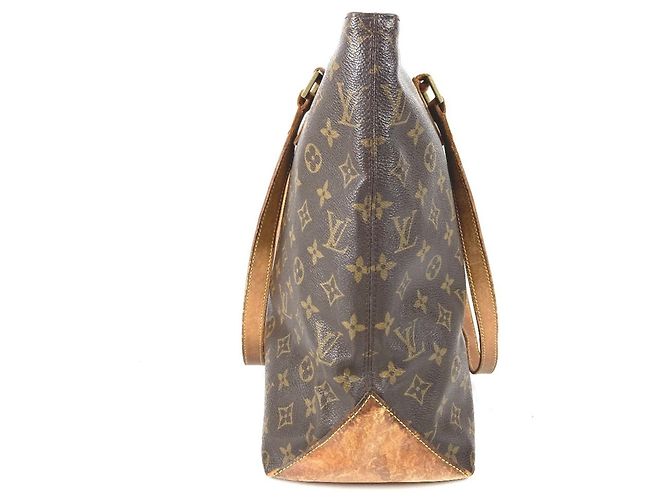 Borsa Tote Louis Vuitton Monogram Cabas Alto Marrone Monogramma - vista 3