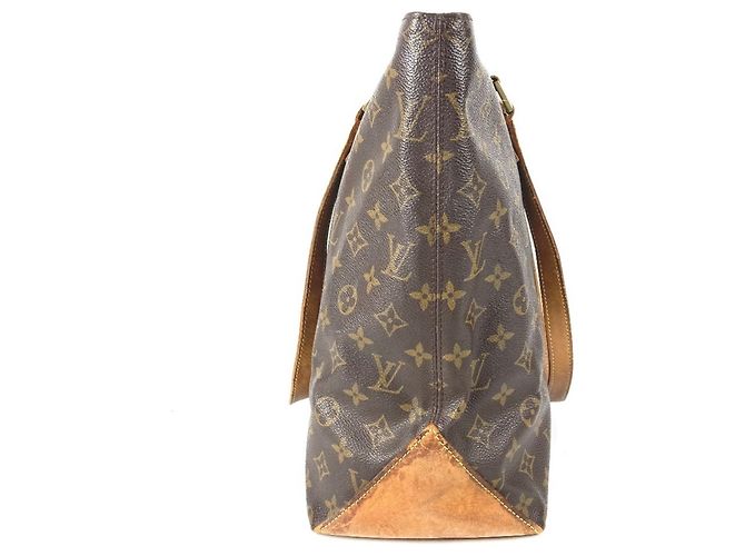 Borsa Tote Louis Vuitton Monogram Cabas Alto Marrone Monogramma - vista 4