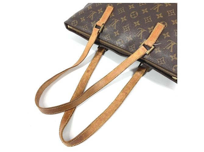 Borsa Tote Louis Vuitton Monogram Cabas Alto Marrone Monogramma - vista 8